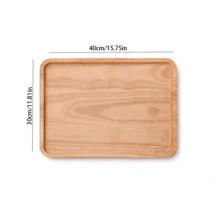 1个木质托盘，可用于盛放早餐、甜点、烧烤等，适用于家庭、酒店、餐厅等场所。 - 杏色 - 查看 9