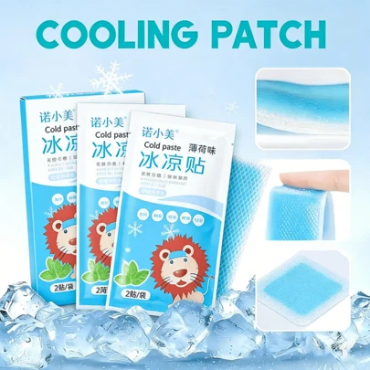 20pcs Ice Gel Pads, Long-Lasting Cooling & Comfortable, Portable & Easy To Use, Cold Compress Patches Suitable For Forehead, Neck And Other Areas