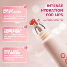 保湿唇油，丰盈水润唇彩，防水持久，适合所有肤质，滋养持久 - 多色 - 查看 5