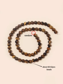 1 Strand Natural Stone Yellow Tiger Eye Beads Gemstone Round Loose Beads Used For Diy Various Bracelets And Jewelry 4 6 8 10mm - Yellow Tiger Eye - View 6