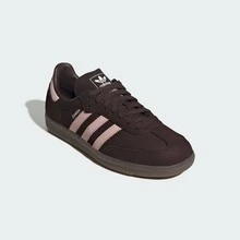 Adidas Wmns Samba OG 'Maroon Cream White Gold'IH3979 Christmas Gift | Retro Heritage Style, Timeless Silhouette - 西瓜粉 - 查看 5