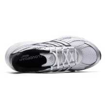 adidas TECHNOCHAOS 2000 休閒跑步鞋 男款 白銀色 - 銀白 - 查看 6