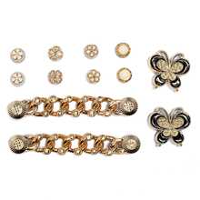 Basic Luxury Gold Sandal Pins And Buttons Set - KIT-pINS-3 - View 2