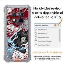 Funda Compatible con Oukitél Blich Ishigo Llasutora Zado Chád Golpe del Diblo Anime Protector para Carcasa Anticaídas a Prueba De Golpes TPU. - transparente - Ver 4