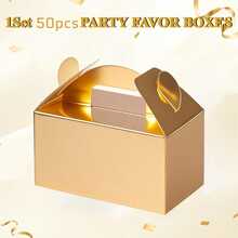 Hộp đựng bánh nướng (10/20/30 chiếc), hộp đựng bánh mousse, hộp đựng bánh ngọt, hộp đựng bánh mì, hộp giấy kraft đựng gà rán, hộp đựng món tráng miệng mang đi, hộp quà cầm tay đa năng màu vàng, hộp quà tặng tiệc tùng, hộp quà tặng, tiệc sinh nhật, đám cưới, không tiếp xúc trực tiếp với thực phẩm. - Xem 7