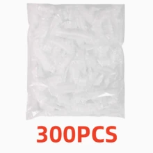 500pcs Food Preservation Lids, Suitable For Any Plate With A Diameter Of 40 Centimeters, Can Be Used For Fruits And Other Items. They Have Waterproof And Sealing Functions, Are Not Prone To Dripping Or Leaking, Are Sturdy And Durable, And Have High Visibility. - Transparent - View 8