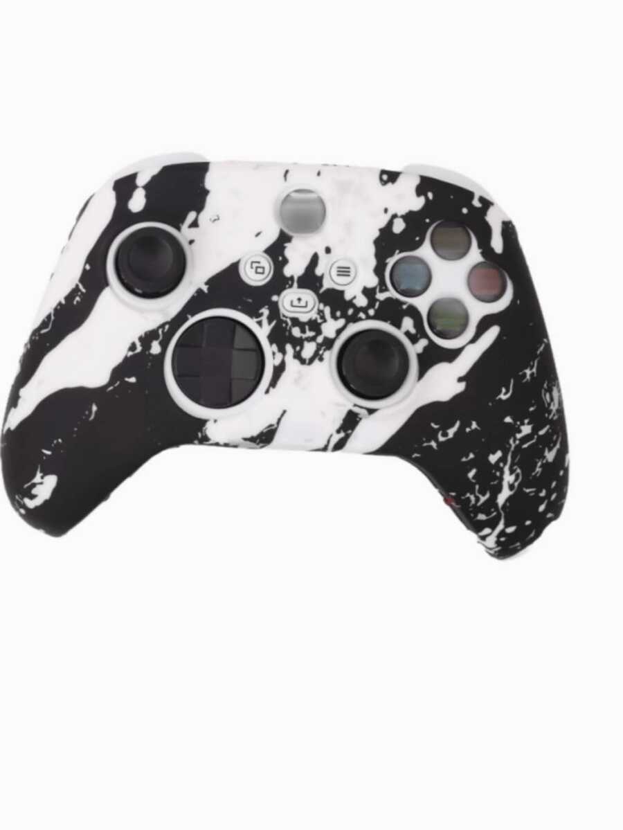 1 Peça Capa de Silicone Camuflada da Série ONE X, Design Perfeito, Anti-Queda, Presente de Feriado/Aniversário, Padrões Multicoloridos - Visão 1