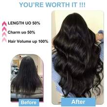 Human Hair Extensions Tape In Extensions , Body Wave Glue In Hair Extensions Real Human Hair 18Inch 20PCS/Pack Remy Hair For - Natural Black - View 3