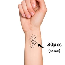 Custom Name Heart Temporary Tattoo Stickers, Personalized Photo Face Temporary Tattoo Stickers, Congratulations 2025 Graduation Party, Custom Graduation Tattoo Stickers, Graduation Party Favors, Graduation Party Decorations - Multicolor - View 18