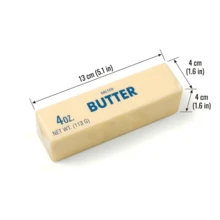 1pc Slow Rebound Stress Relief Toy: Realistic Salted Butter Shaped, Soft Slow Rebound, Suitable For Teenagers And Adults, Ideal For Desktop Play And Anxiety Relief - NNL28 - View 9