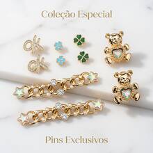 Basic Luxury Gold Sandal Pins And Buttons Set - KIT-pINS-6 - View 6