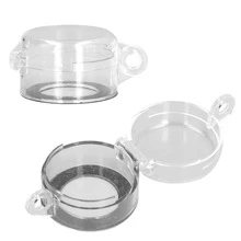 30mm Push Button Switch Protector Emergency Stop Switch Transparent Dustproof Cover BS‑02 - Clear - View 5