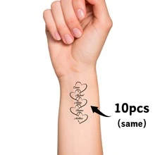 Custom Name Heart Temporary Tattoo Stickers, Personalized Photo Face Temporary Tattoo Stickers, Congratulations 2025 Graduation Party, Custom Graduation Tattoo Stickers, Graduation Party Favors, Graduation Party Decorations - Multicolor - View 21