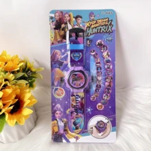 K-Pop Witch Hunting Girl Group Watch - Creative Watch With 24 Patterns 3D Projection - View 2