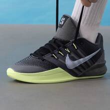 Nike Sabrina 3 EP 舒適貼合 支撐抓地低筒籃球鞋 女款 黑綠 - 黑綠色 - 查看 5