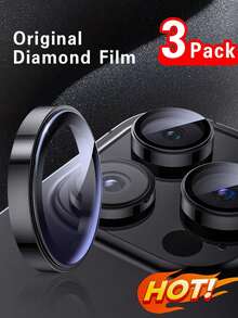 3片装相机镜头保护膜，兼容 17、16e、16 Pro Max/16 Pro/16/16 Plus/15 Pro Max/15 Pro/15/15 Plus/14 Pro Max/14/14 Pro/14 Plus/13 Pro Max/13/12/11 - 黑色 - 查看 33