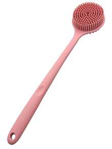 硅胶长柄沐浴刷 背部刷 淋浴去角质刷 身体按摩器、包、收纳袋、收纳盒、发夹 - 矽膠長柄搓澡刷 - 查看 9