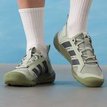 Giày leo núi thoải mái adidas DAROGA 25, Unisex, màu Xanh Halo - màu xanh lá - Xem 4