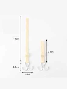 1 pieza Gancho de aleación de aluminio lindo y de dibujos animados para cochecito, accesorio versátil para el carrito de bebé - Multicolor - Ver 2