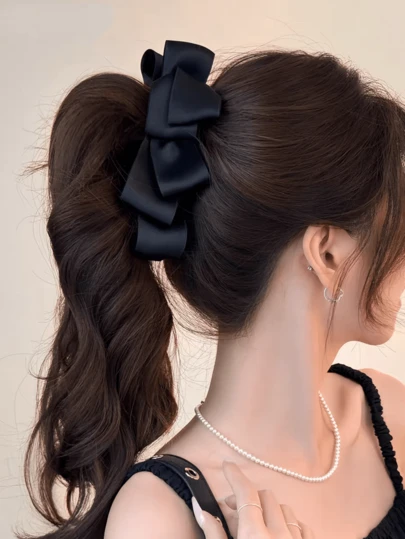 1 pieza Clip para el cabello de mujer con diseño de mariposa y plátano, accesorio para el cabello con clip retorcido para primavera/verano