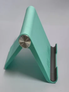 Suporte portátil dobrável para celular (1 unidade), feito em ABS, ideal para smartphones e tablets. Acessório compacto e prático para mesa de escritório. - Suporte rotativo - Ver 15