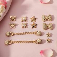 Basic Luxury Gold Sandal Pins And Buttons Set - KIT-pINS-2 - View 6