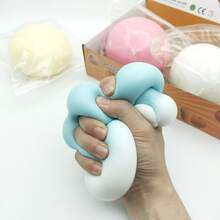 大号慢回弹挤压玩具，PVC材质，减压毛绒球，OPP包装礼品，压力球，解压玩具，成人保湿新奇减压玩具，生日礼物，派对装饰，礼盒填充物 - NNL33 - 查看 2
