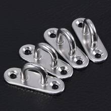 5pcs Stainless Steel Thickened Ceiling Hook, Heavy Duty Hanging Hook For Fans, Pulleys - Silver - View 13