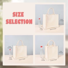 定制红色麻布圣诞礼品袋及挂饰，2025节日礼品袋（可印名字），平安夜礼品袋，红色手提礼品袋，圣诞树袋，节日礼品袋，派对礼品袋，时尚设计 - 多色聖誕手提包 - 查看 6