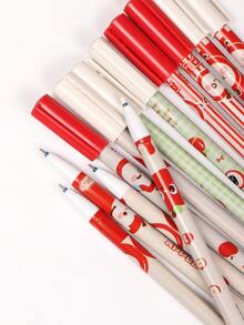 12 Pack Apple Cat Thermal Erasable Blue Gel Pen 0.5 High Value For Students To Brush The Writing Pen. - Sets - View 7