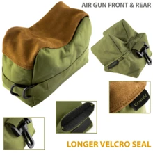 Crystals 2PCS Hunting Shooting Rest Bags Front & Rear Rifle Support Bench Bags Stable Shooting Stand Sandbag - Green - View 5