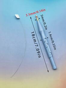 4-Speed Adjustable Punch Needle, Paired With 3.5mm Metal Needle, Even Tufting Effect, Suitable For Beginners To Make Punch Needle Carpets, DIY Tufted Carpets, Cross Stitch Works, Home Textile Embroidery Accessories For Creating Luxury Home Decor - Puncture Needle - View 9