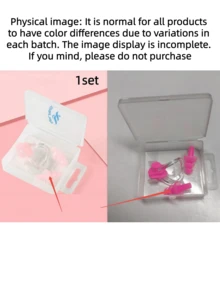 1 Set Swimming Nose Clip & Ear Plugs, Silicone Swimming Accessories, Anti-Leakage Competitive Swimming Equipment - Earplugs and Nose Clips - View 11
