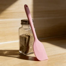 2/4/6件套 8英寸硅胶厨房铲，耐热无缝设计，不刮伤软铲，适用于不粘锅、烘焙、搅拌（粉色/红色/橙色/青柠色，2/4/6件套） - 彩色 - 查看 6