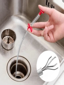 1pc Multi-Functional Soft Grabbing Claw - Easy To Unclog Drains, Remove Hair, Clean Sinks And Toilets - Essential Tool For Kitchen And Bathroom - Multiple Styles - View 2