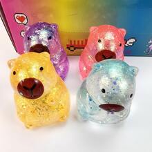 1个发光小熊慢回弹玩具：可爱透明闪亮小熊慢回弹玩具，柔软慢回弹减压玩具，适合儿童和成人，非常适合桌面玩耍和缓解焦虑。 - NNL17 - 查看 5