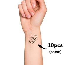 Custom Name Heart Temporary Tattoo Stickers, Personalized Photo Face Temporary Tattoo Stickers, Congratulations 2025 Graduation Party, Custom Graduation Tattoo Stickers, Graduation Party Favors, Graduation Party Decorations - Multicolor - View 26