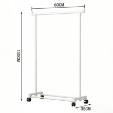 1 pieza Tendedero de pie de fácil instalación - Adecuado para uso en interiores y exteriores, almacenamiento en el hogar y el balcón, ideal para Eid y Ramadán - Multicolor - Ver 8