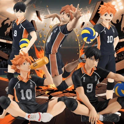 1pc Sports-Themed Figurine, Dynamic Ball Handling Pose, Collectible Toy, Ideal Gift For Friends, Students, Birthdays, Holidays, Anime Collectors, High Value