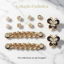 Basic Luxury Gold Sandal Pins And Buttons Set - KIT-pINS-3 - View 6