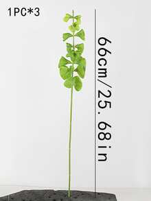 1朵人造花，人造植物，人造贝壳花，66厘米/25.68英寸，适用于情人节装饰、婚礼装饰、花园装饰、户外植物装饰、房间装饰、家居装饰、春季装饰、卧室装饰、桌面装饰、客厅装饰 - 彩色 - 查看 10