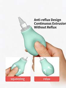 Gentle Silicone Care Tool - Hygienic Anti-Backflow Design, Comfortable Cleaning - Multicolor - View 1