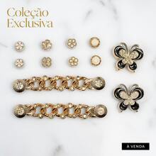 Basic Luxury Gold Sandal Pins And Buttons Set - KIT-pINS-3 - View 8