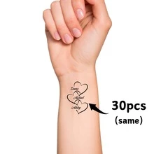 Custom Name Heart Temporary Tattoo Stickers, Personalized Photo Face Temporary Tattoo Stickers, Congratulations 2025 Graduation Party, Custom Graduation Tattoo Stickers, Graduation Party Favors, Graduation Party Decorations - Multicolor - View 15