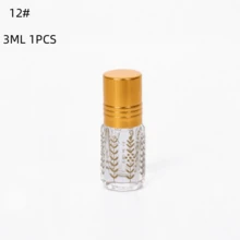 Gold Engraved Roller Ball Bottle, Middle Eastern Design - Portable Luxury Travel Perfume/Essential Oil Bottle, Refillable And Leak-Proof - Gold - View 18