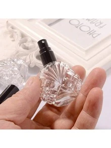 3pcs Elegant Glass Perfume Bottles Empty Spray Bottles Refillable Travel For Cosmetics Scent - Multicolor - View 12