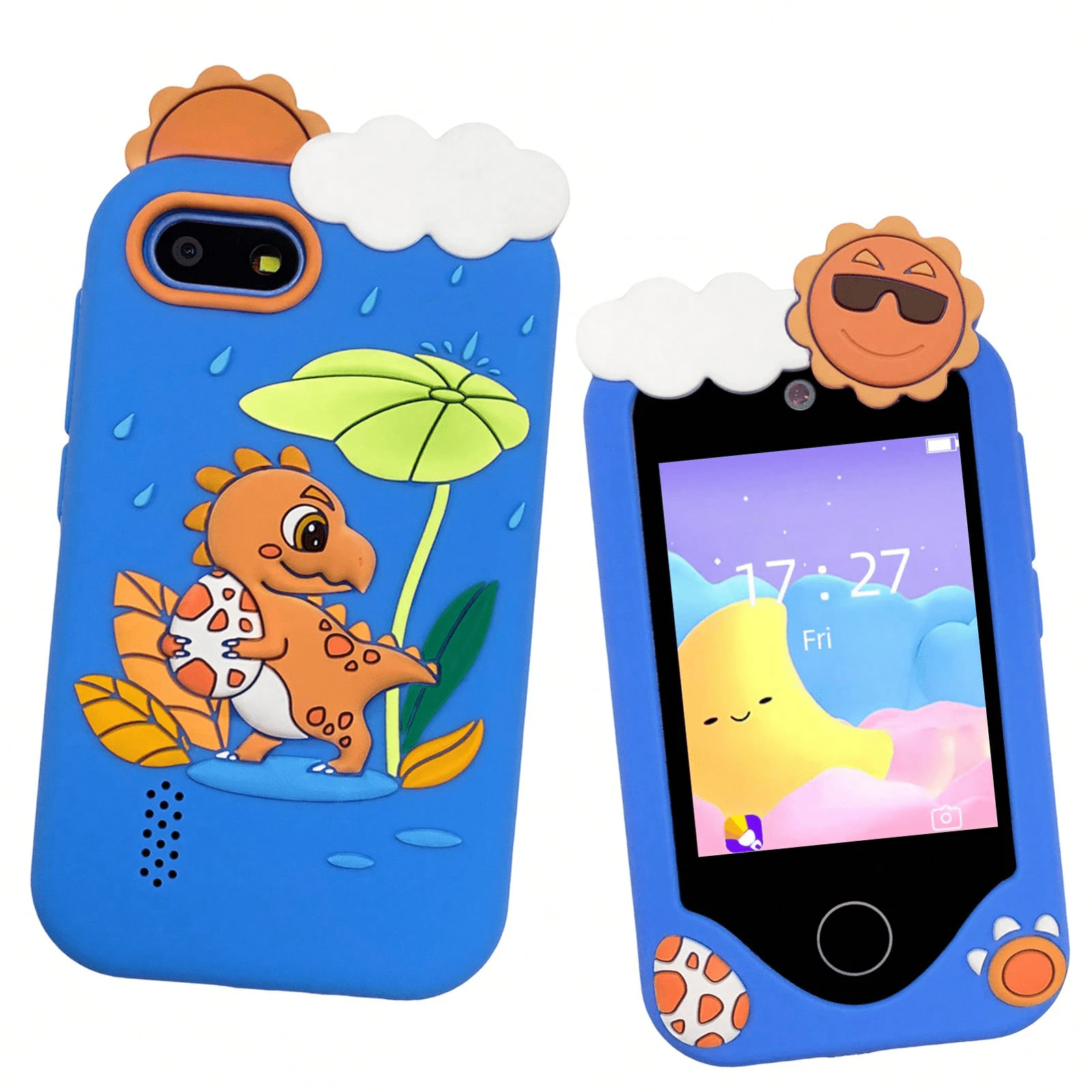 Children's Toy, Children's Smart Phone Toy, Dual Cameras, Various Fun Games, Selectable Cute Filters, Ideal Gift For Boys/Girls On Holidays And Birthdays!