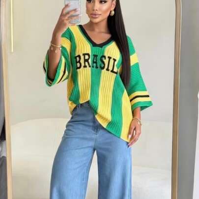 blusa ampla do Brasil