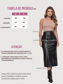 Onlyone - Women's Black Faux Leather Midi Skirt, High Waist, Front Slit, Elegant, Modern, Fashionable For Women, Work, And Religious Events. - màu đen - Xem 3