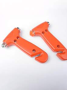 1 Multifunctional Three-In-One Safety Hammer With Window Breaker, Car Safety Equipment, Mini Solid Safety Hammer, Car Mounted Safety Escape Tool - A - View 6